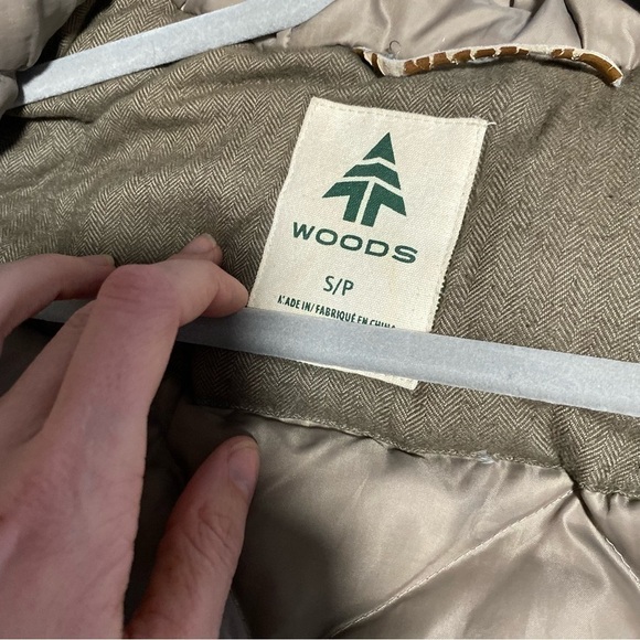 WOODS Winter Laila Down and Feather Filled Parka Sz Small - Picture 8 of 12